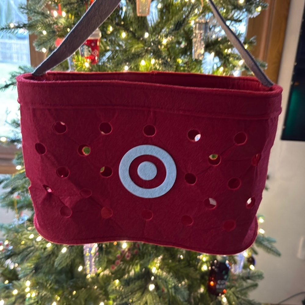 Halloween Target Basket (felt)
